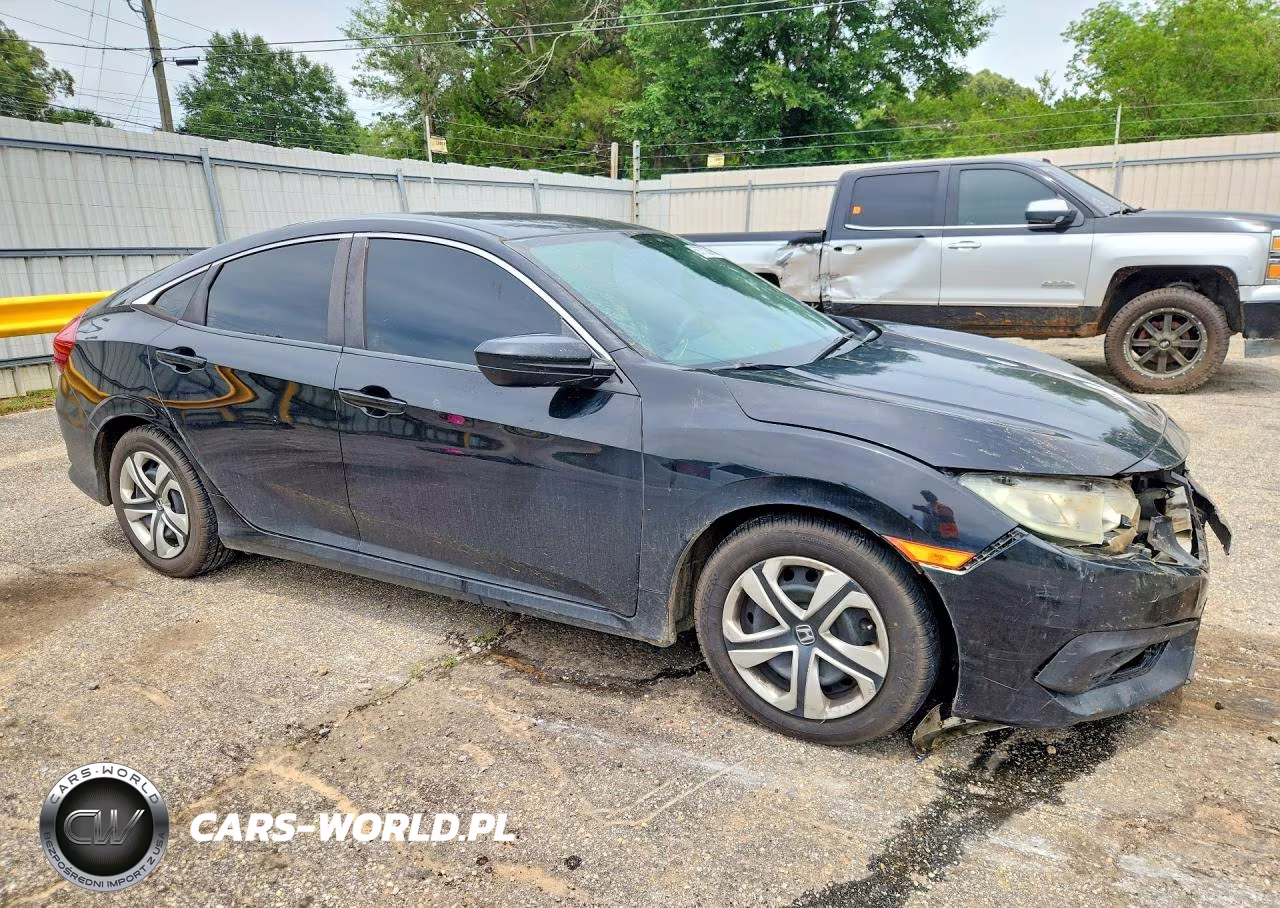 2016 Honda Civic Lx VIN:19XFC2F55GE071728 - 5