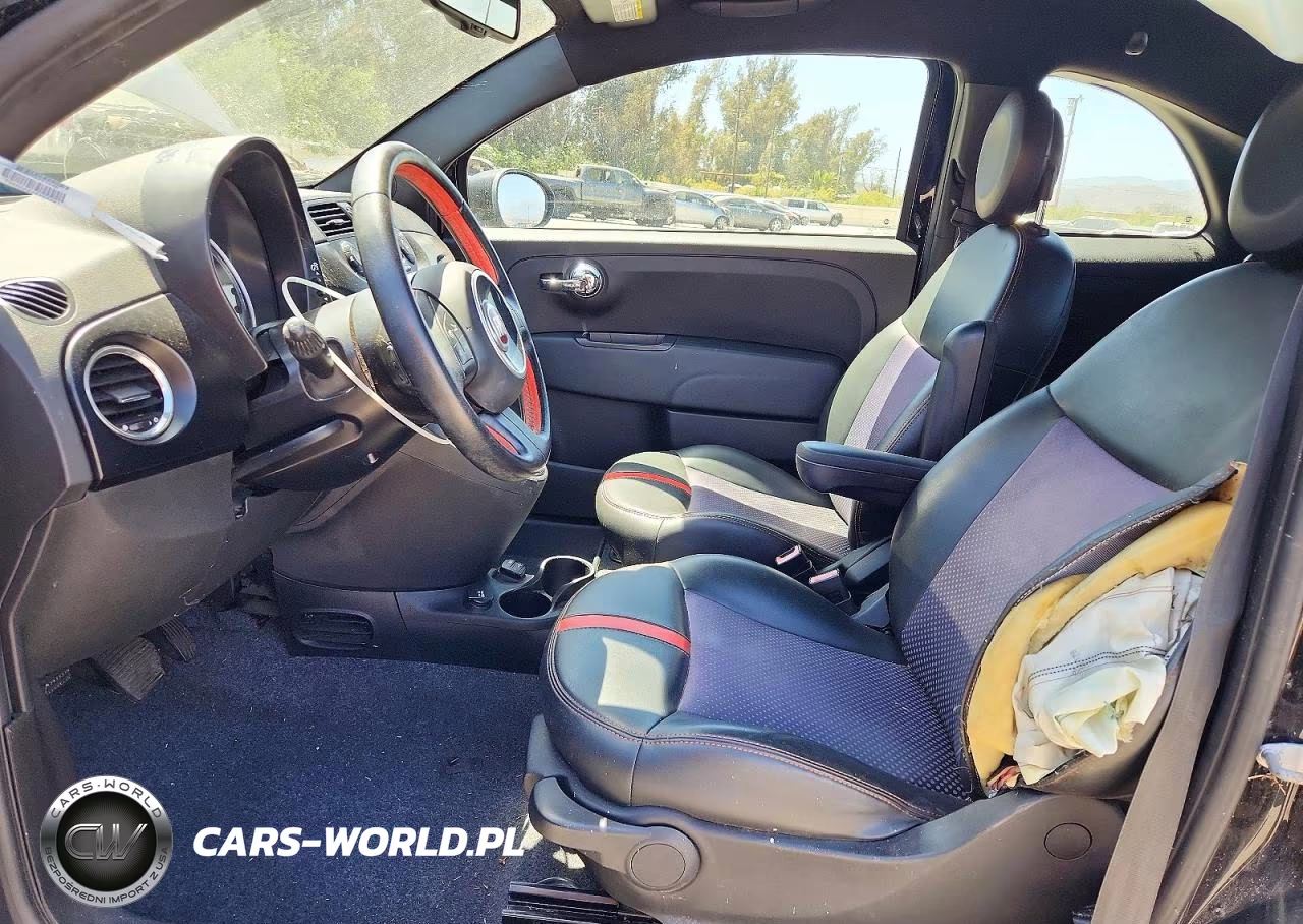 2015 Fiat 500 Electric VIN:3C3CFFGE9FT667049 - 7