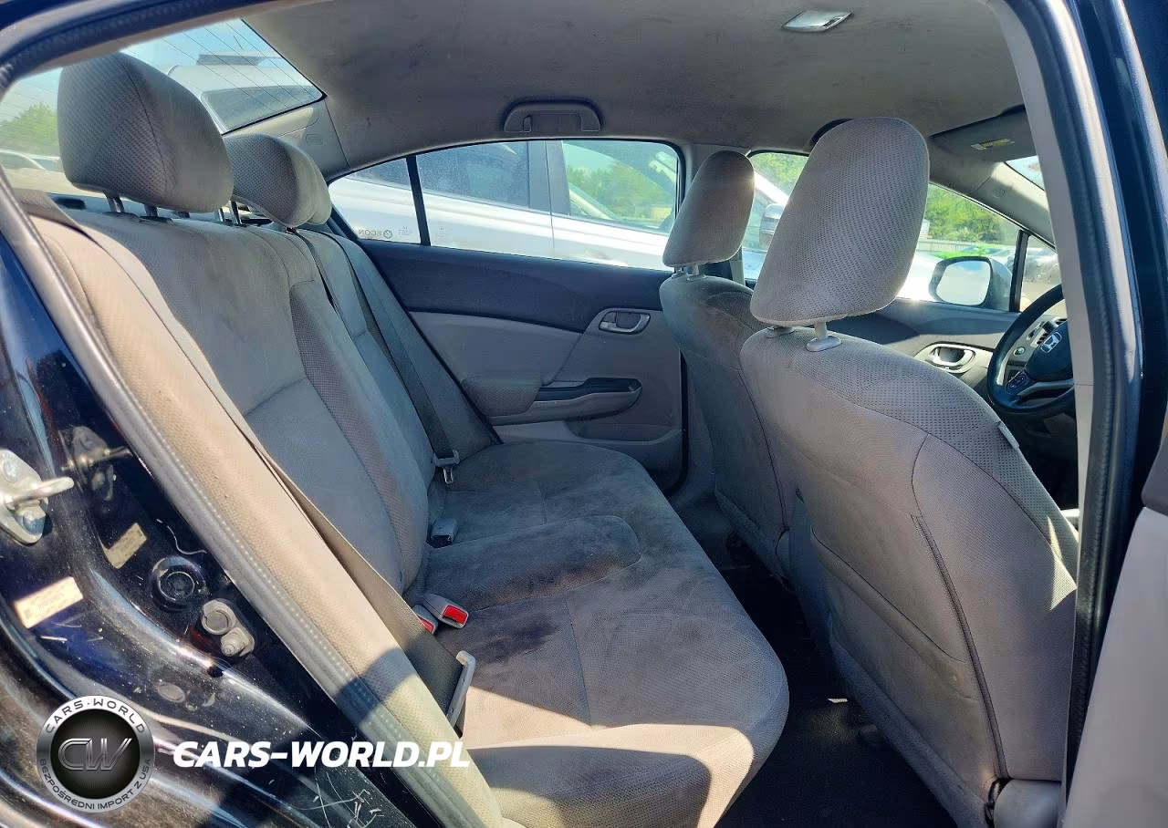 2012 Honda Civic Lx VIN:2HGFB2F53CH602718 - 10
