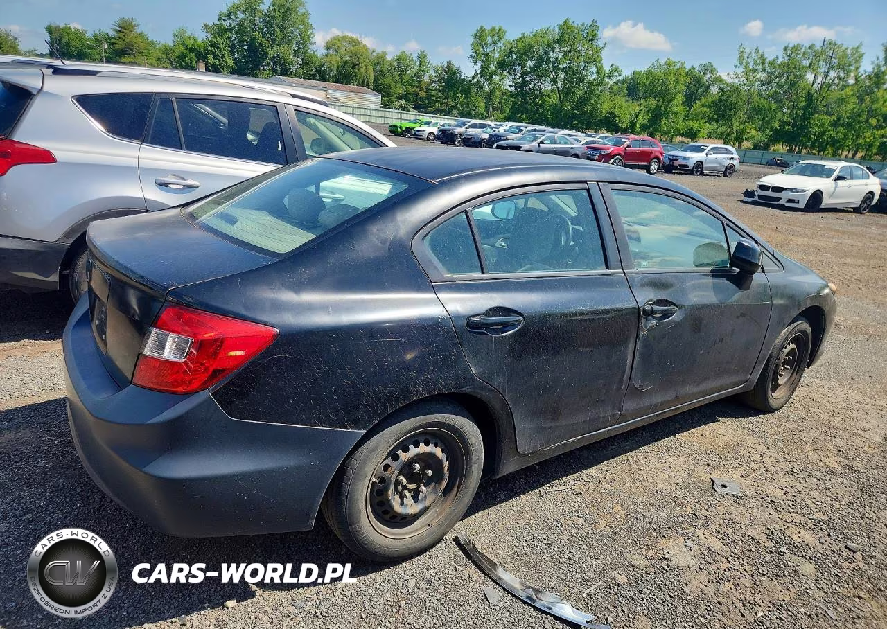 2012 Honda Civic Lx VIN:2HGFB2F53CH602718 - 3