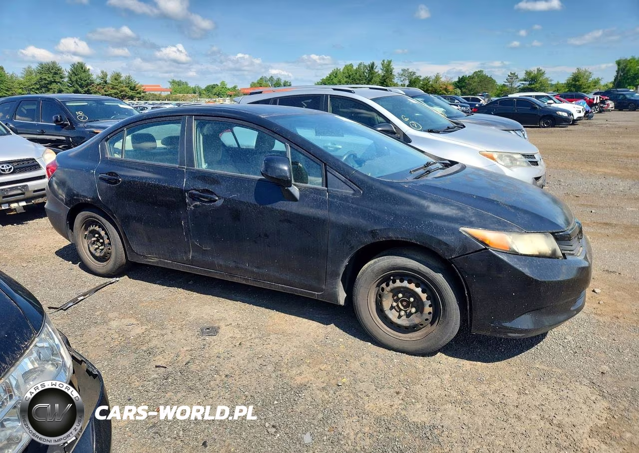 2012 Honda Civic Lx VIN:2HGFB2F53CH602718 - 4