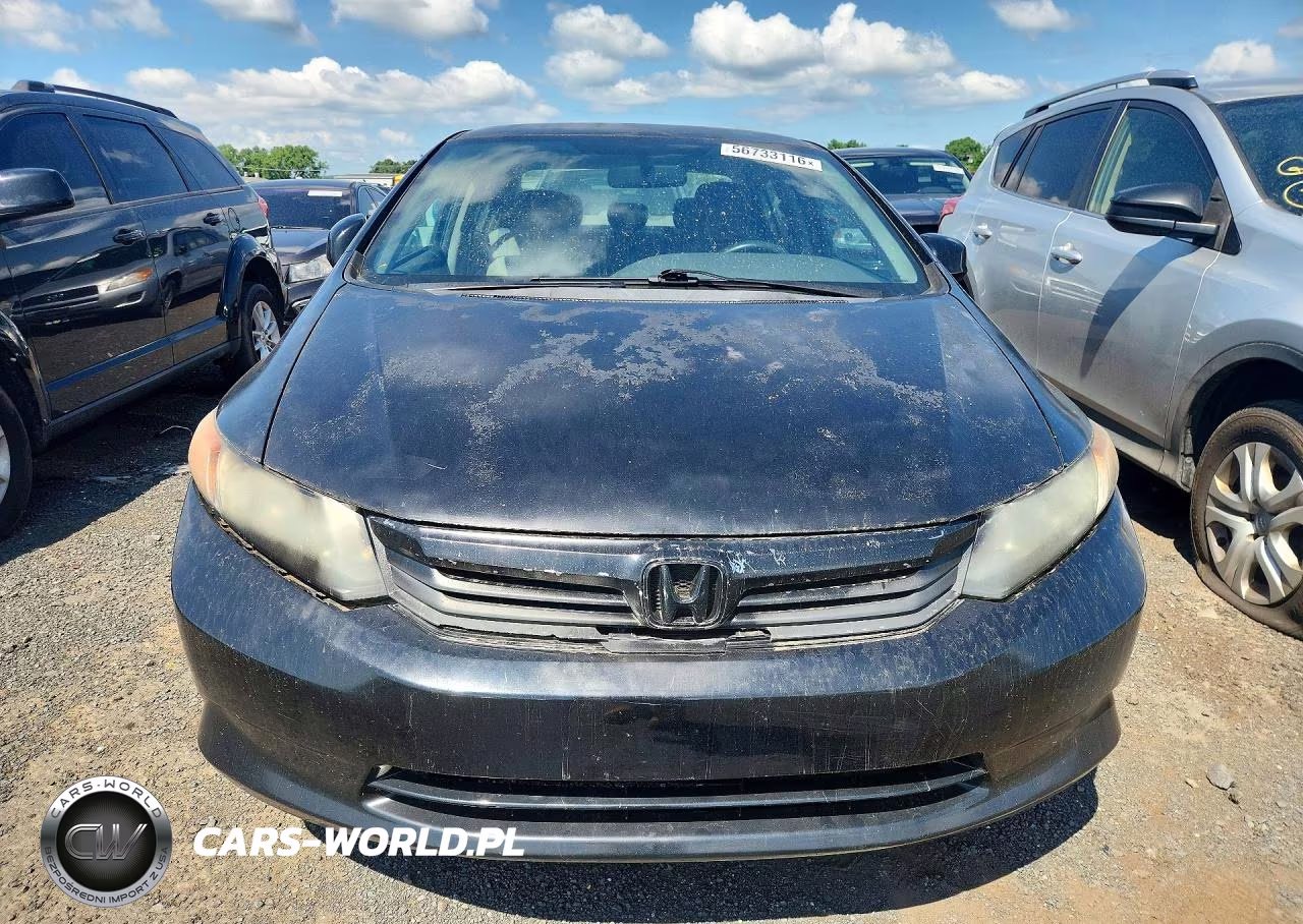 2012 Honda Civic Lx VIN:2HGFB2F53CH602718 - 5