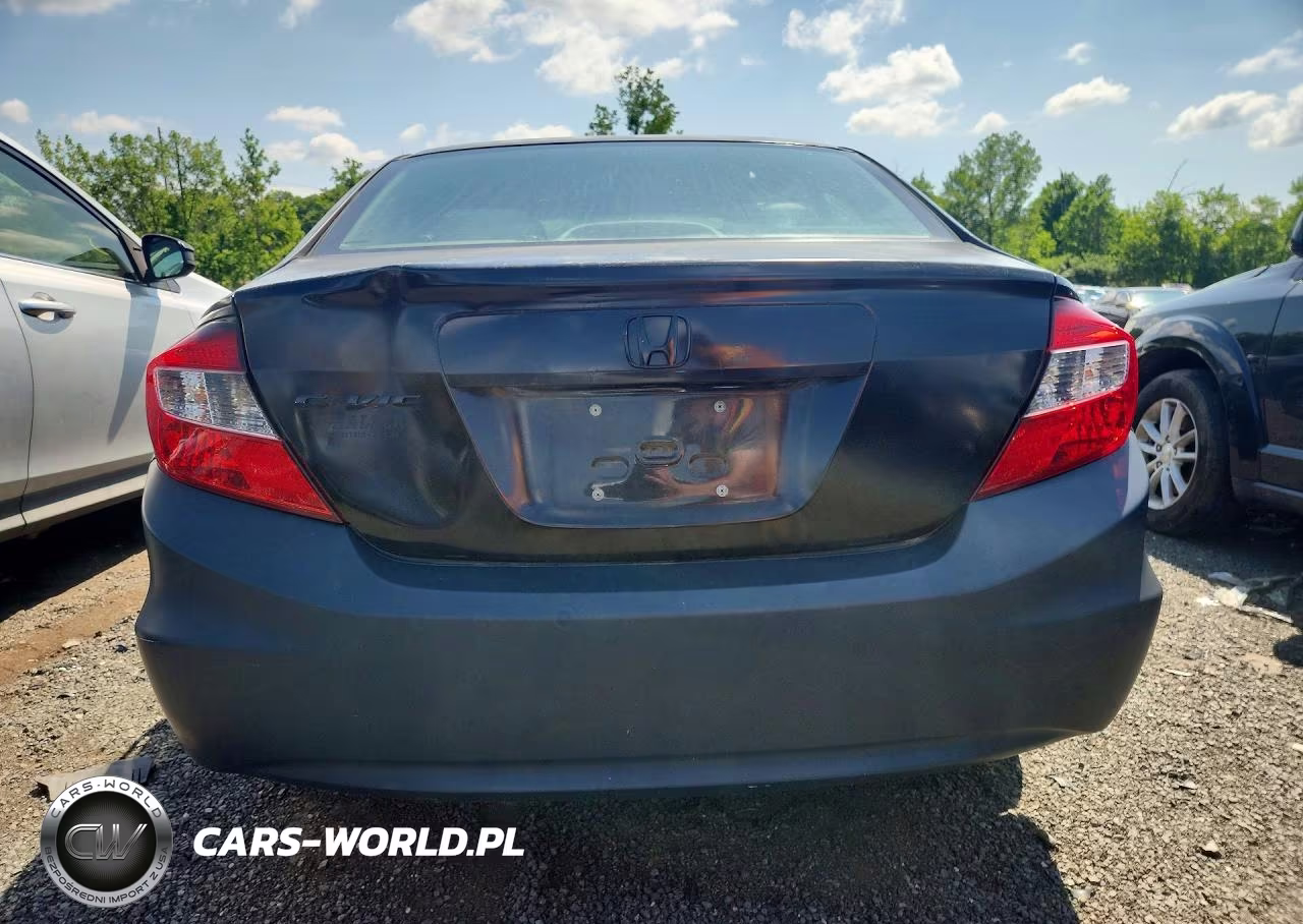 2012 Honda Civic Lx VIN:2HGFB2F53CH602718 - 6