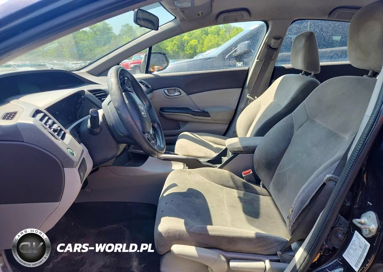 2012 Honda Civic Lx VIN:2HGFB2F53CH602718 - 7