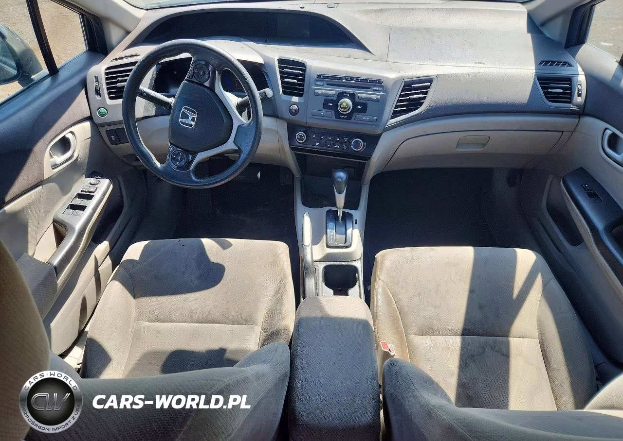 2012 Honda Civic Lx VIN:2HGFB2F53CH602718 - 8