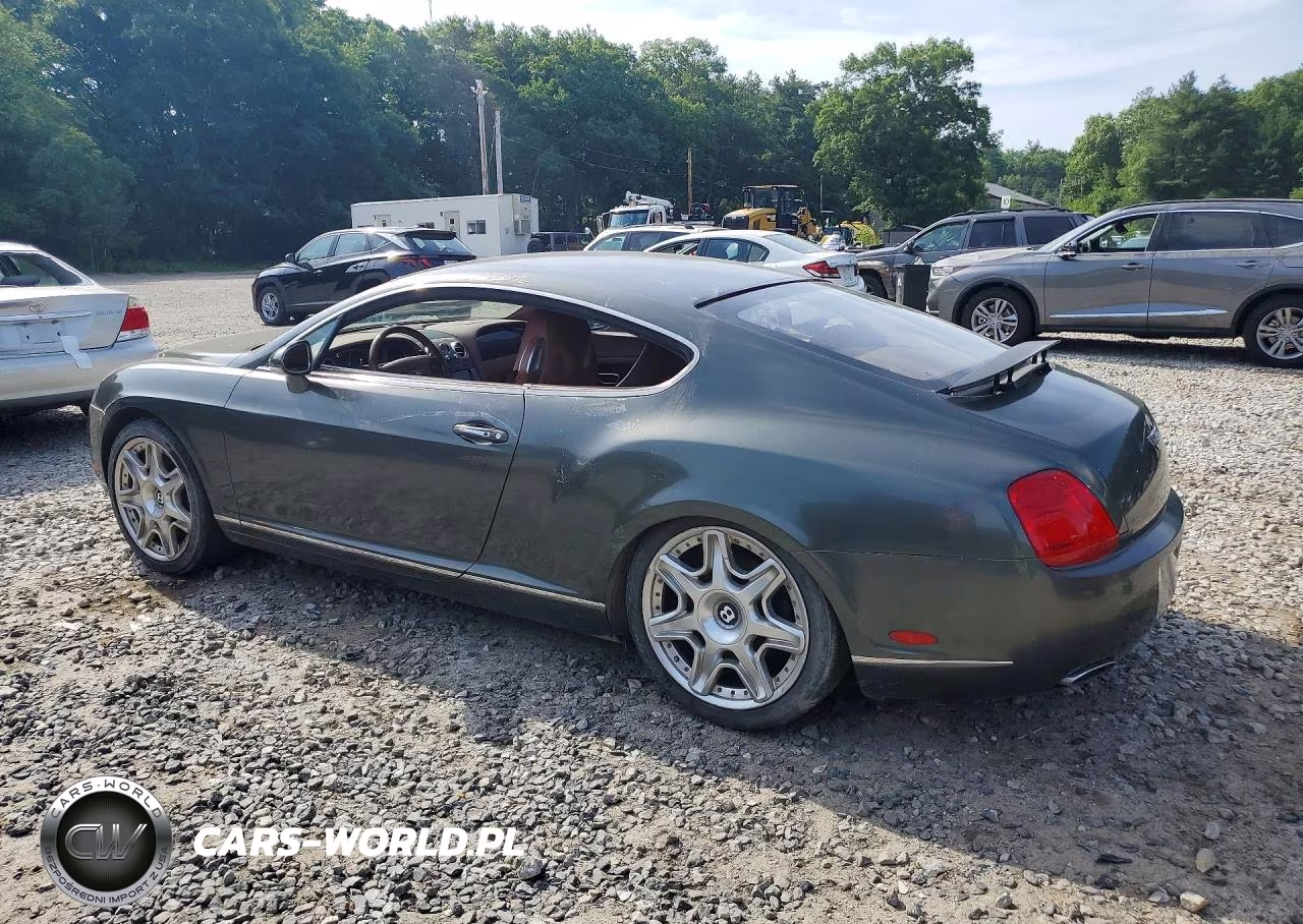 2009 Bentley Continental Gt VIN:SCBCR73W89C061168 - 2