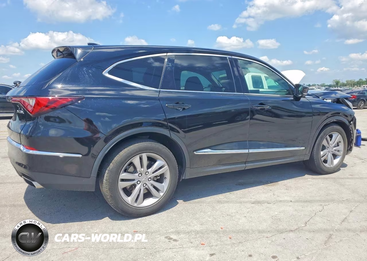 2022 Acura Mdx VIN:5J8YD9H33NL010538 - 3