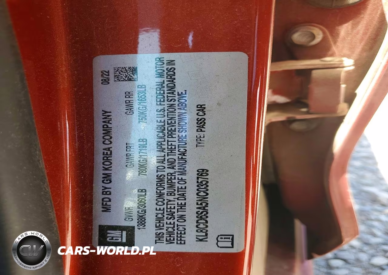 2022 Chevrolet Spark 1Lt VIN:KL8CD6SA5NC035769 - 13