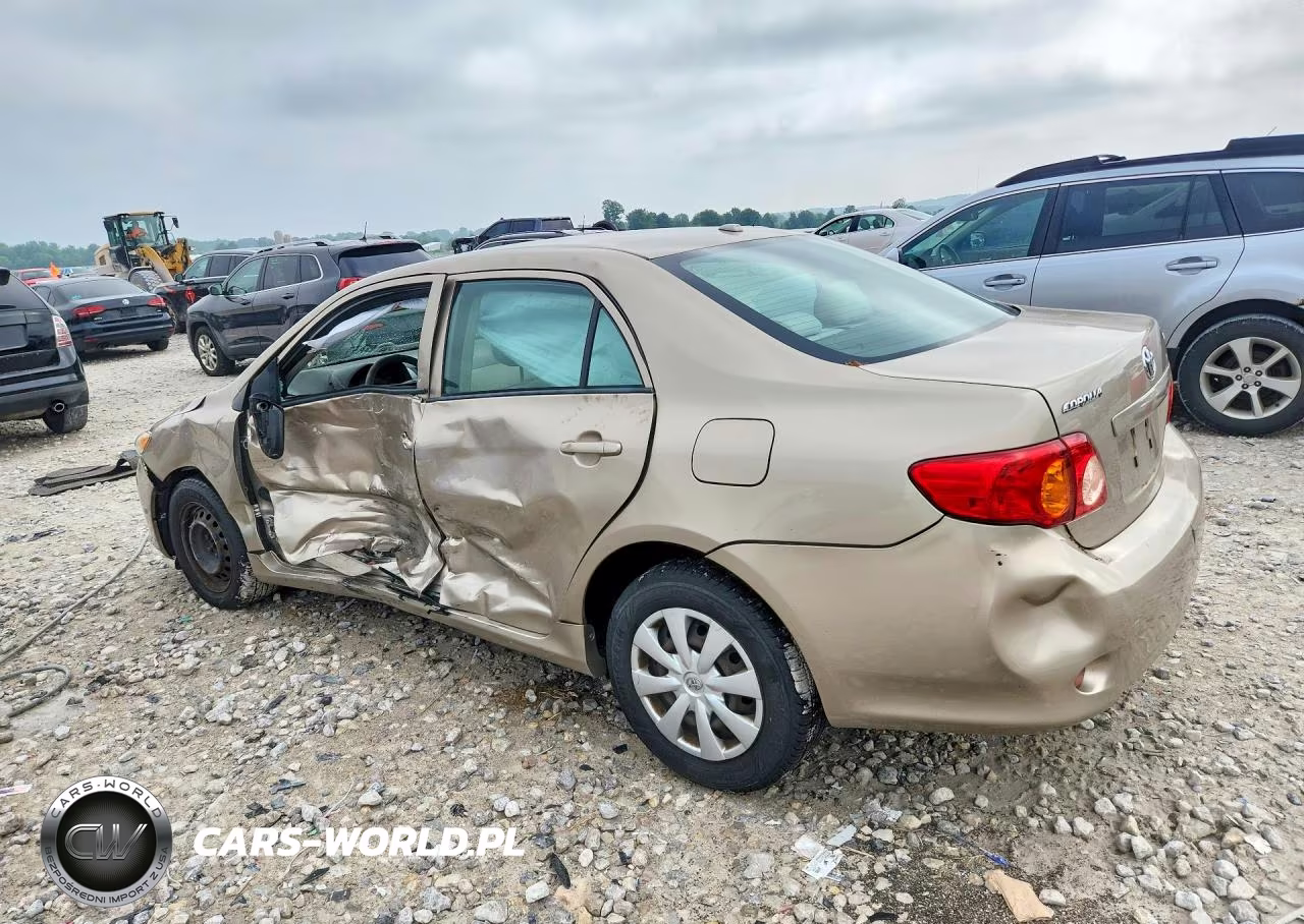 2009 Toyota Corolla Le VIN:1NXBU40E19Z119516 - 2