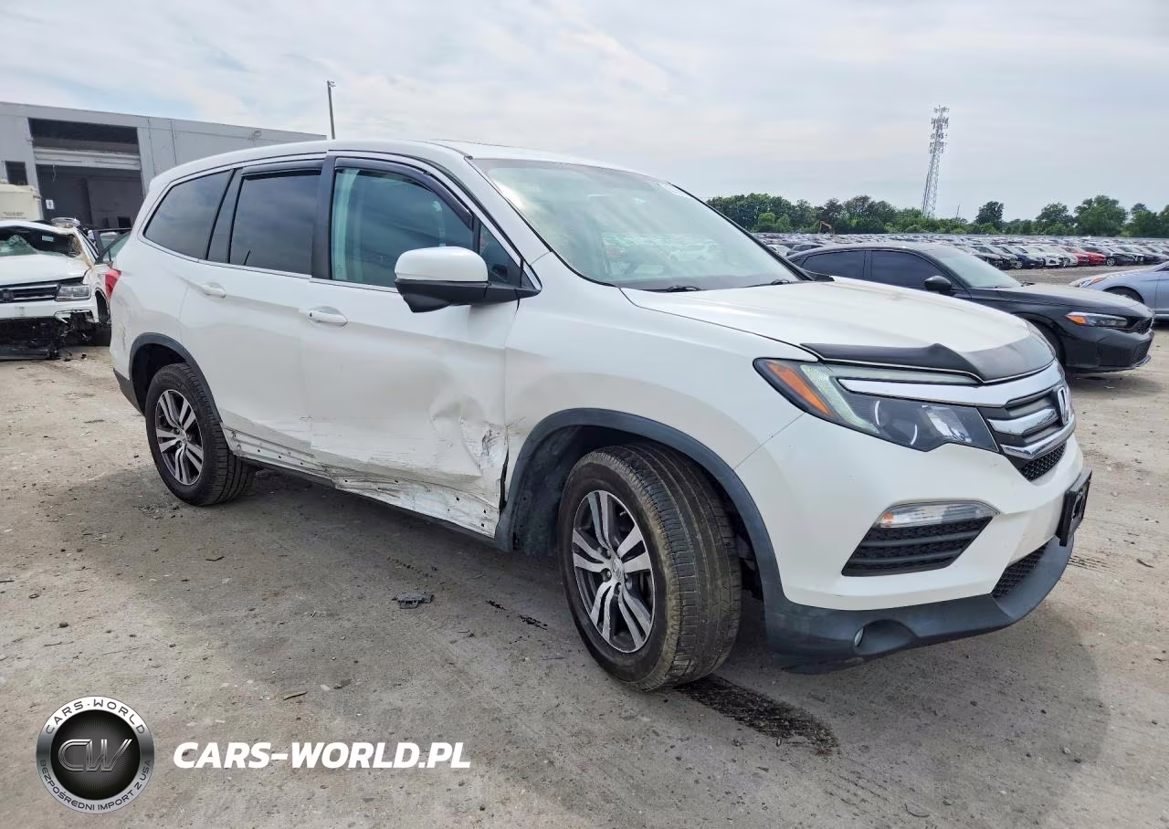 2017 Honda Pilot Exln VIN:5FNYF6H75HB091317 - 4
