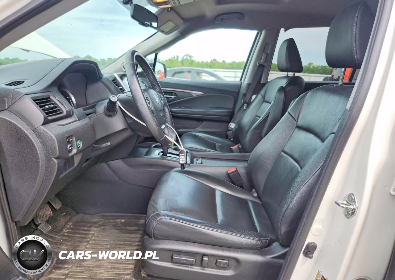 2017 Honda Pilot Exln VIN:5FNYF6H75HB091317 - 7