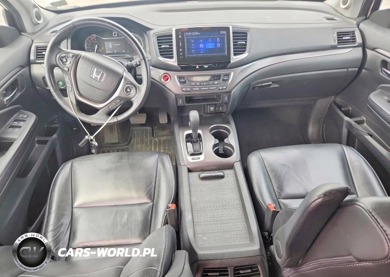2017 Honda Pilot Exln VIN:5FNYF6H75HB091317 - 8