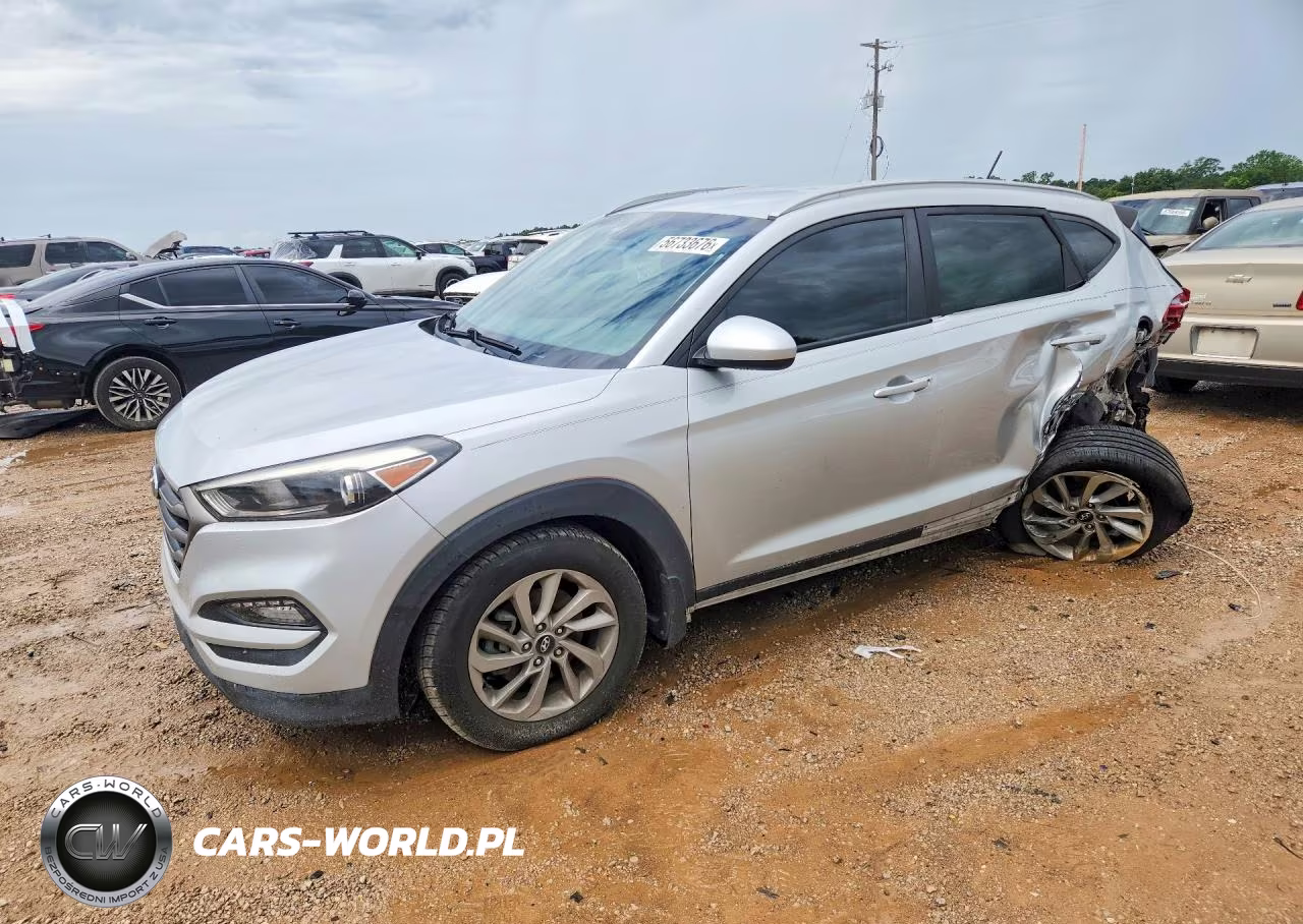2016 Hyundai Tucson Se VIN:KM8J33A41GU157212 - 1