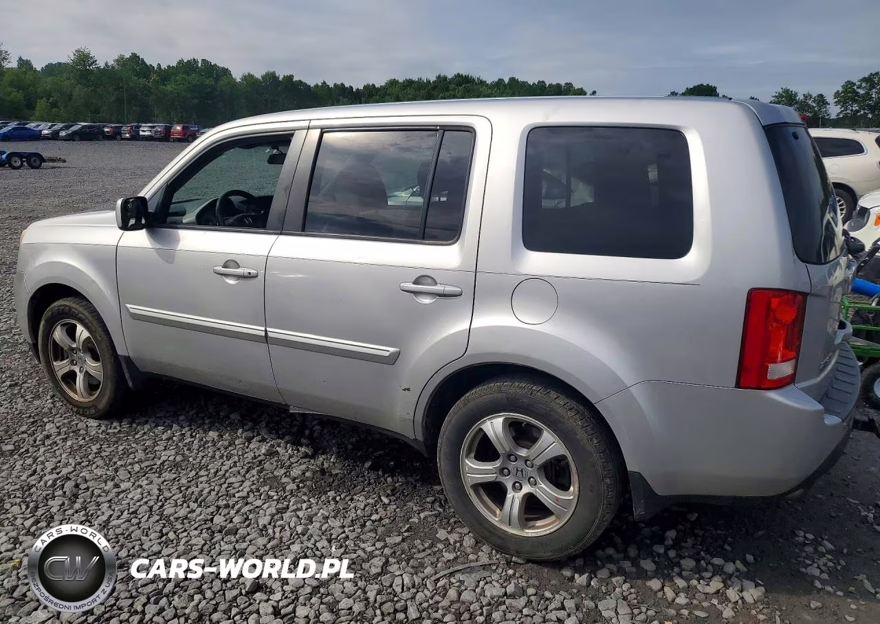 2012 Honda Pilot Ex VIN:5FNYF4H42CB002502 - 2