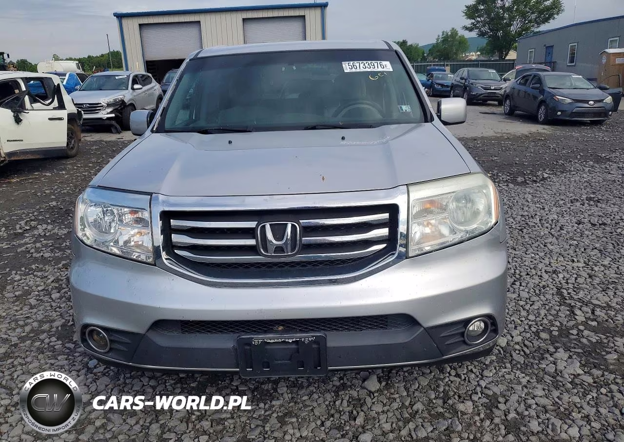 2012 Honda Pilot Ex VIN:5FNYF4H42CB002502 - 5