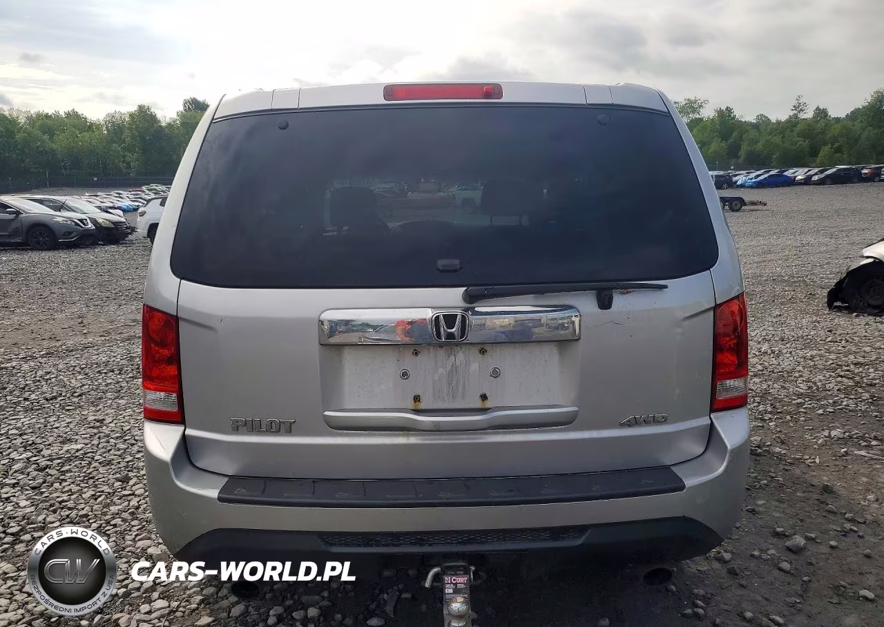 2012 Honda Pilot Ex VIN:5FNYF4H42CB002502 - 6