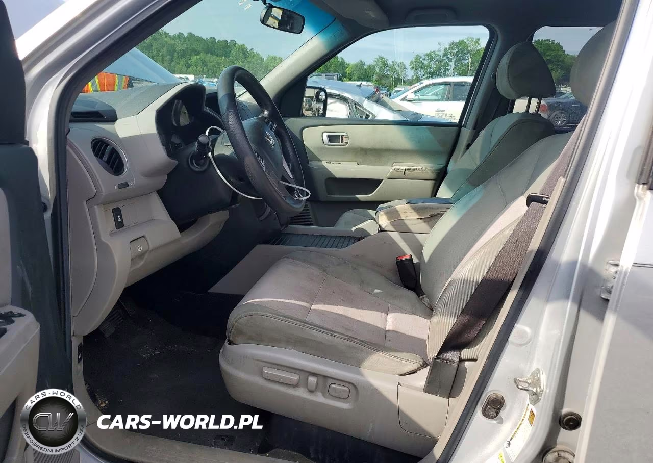 2012 Honda Pilot Ex VIN:5FNYF4H42CB002502 - 7
