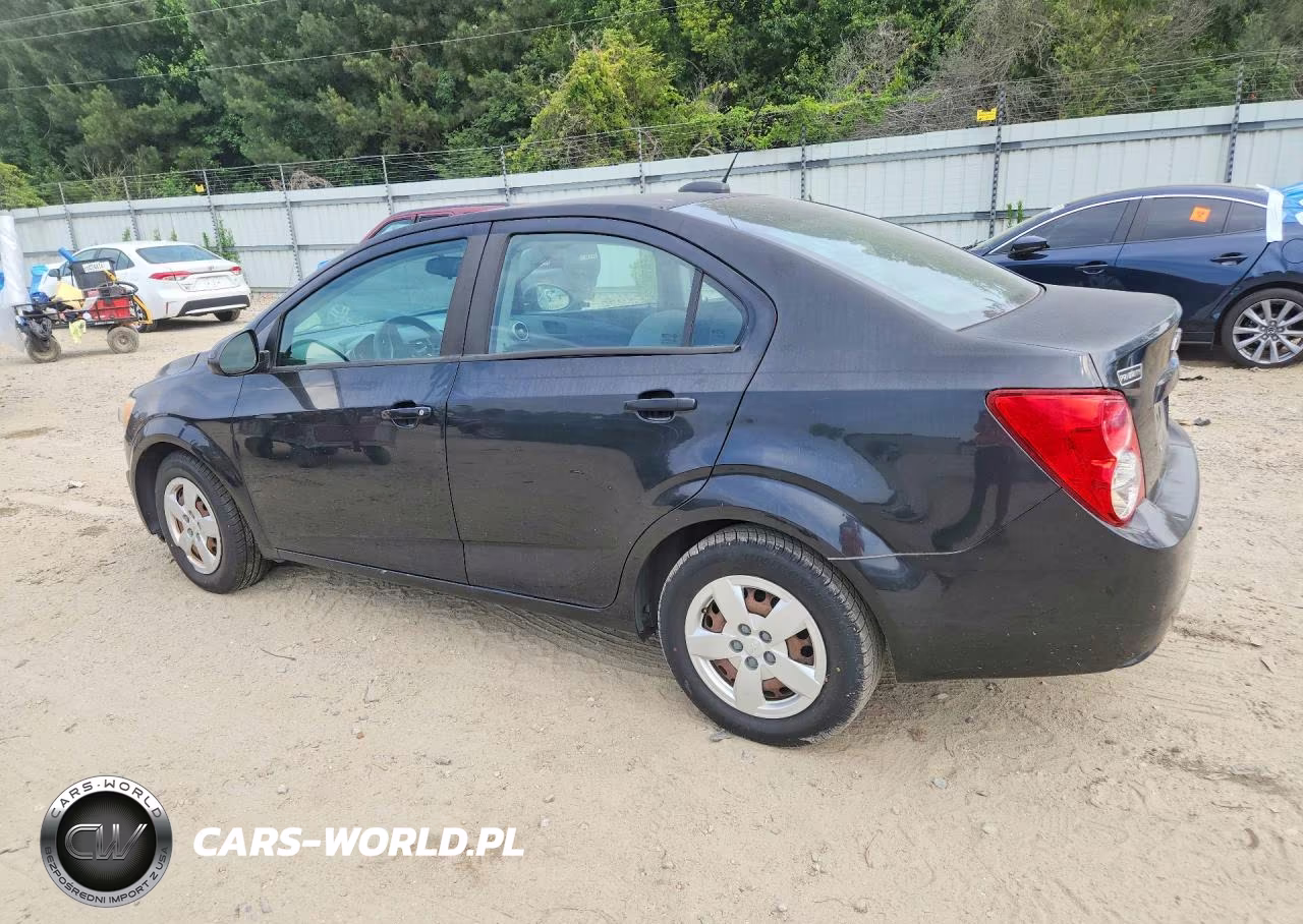 2015 Chevrolet Sonic Ls VIN:1G1JA5SH3F4185883 - 2