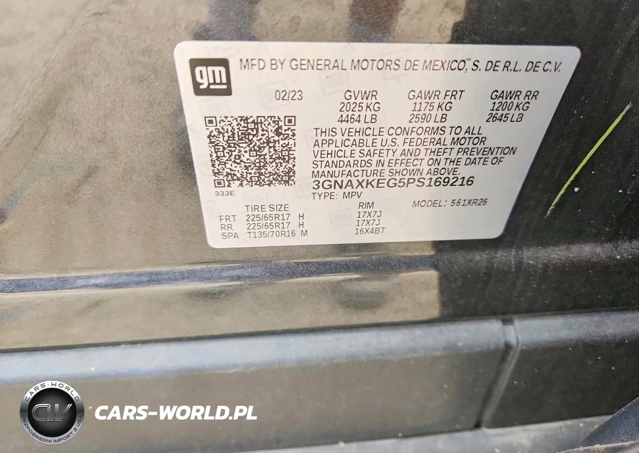 2023 Chevrolet Equinox Lt VIN:3GNAXKEG5PS169216 - 13