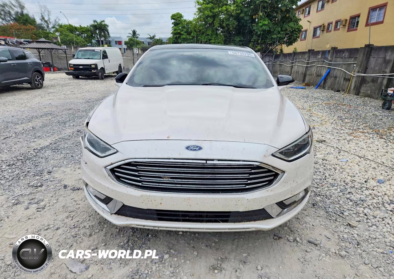2017 Ford Fusion Se VIN:3FA6P0H96HR166422 - 5