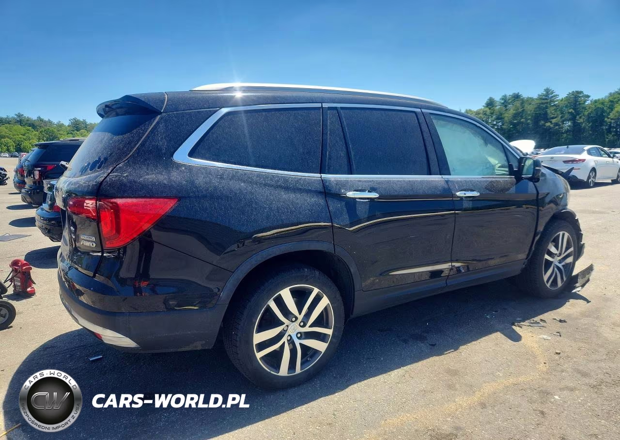 2016 Honda Pilot Touring VIN:5FNYF6H93GB068344 - 3