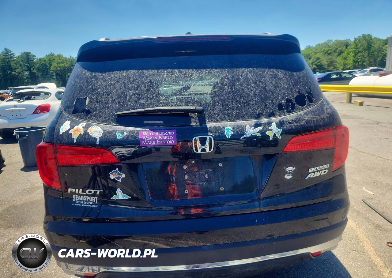 2016 Honda Pilot Touring VIN:5FNYF6H93GB068344 - 6