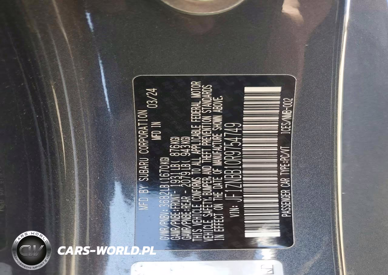 2024 Toyota Gr 86 VIN:JF1ZNBB10R9754749 - 13