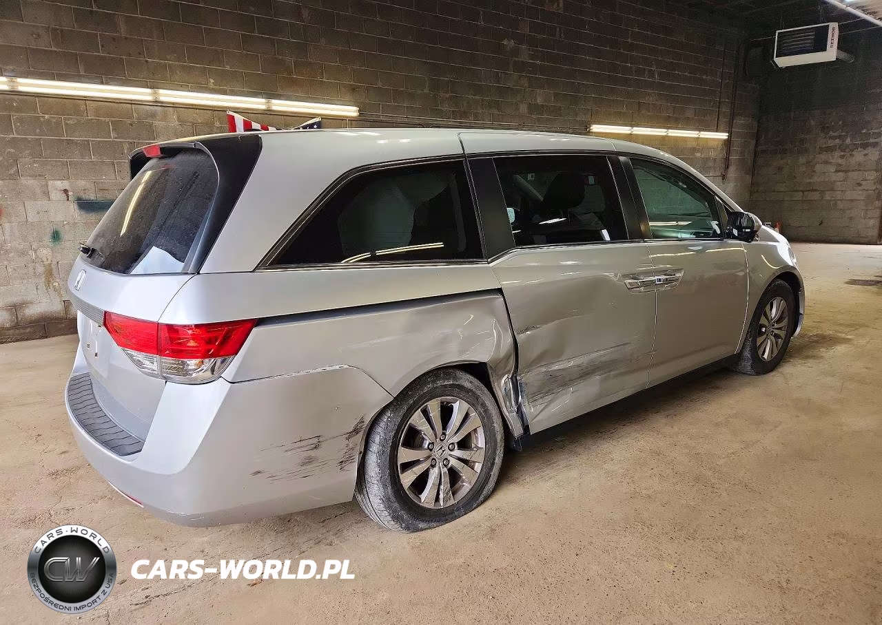 2014 Honda Odyssey Exl VIN:5FNRL5H68EB137474 - 3