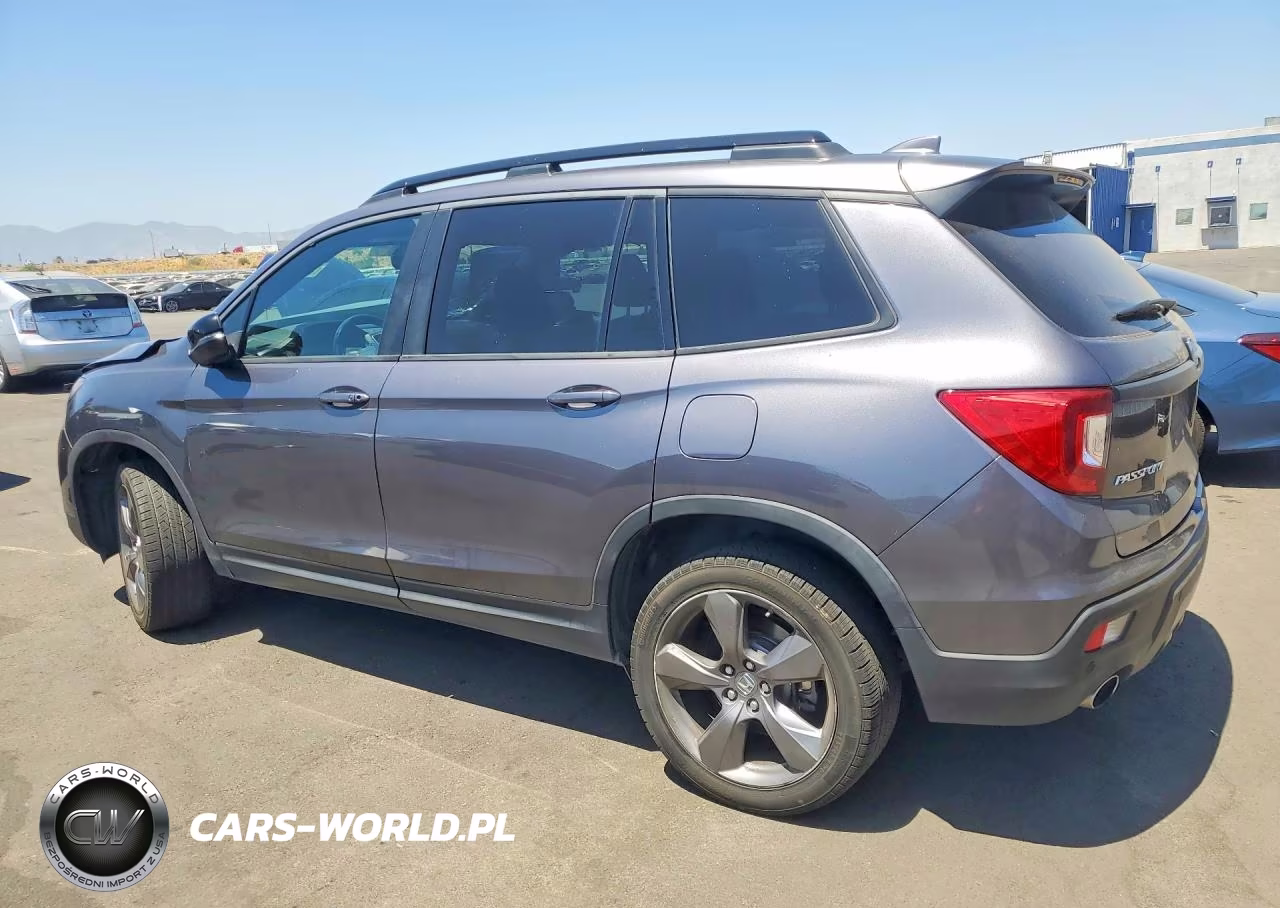 2021 Honda Passport Touring VIN:5FNYF8H91MB041313 - 2
