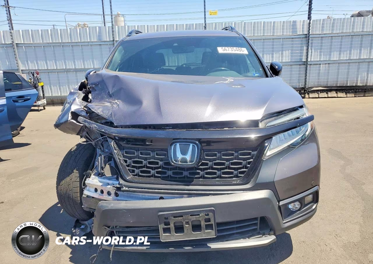 2021 Honda Passport Touring VIN:5FNYF8H91MB041313 - 5