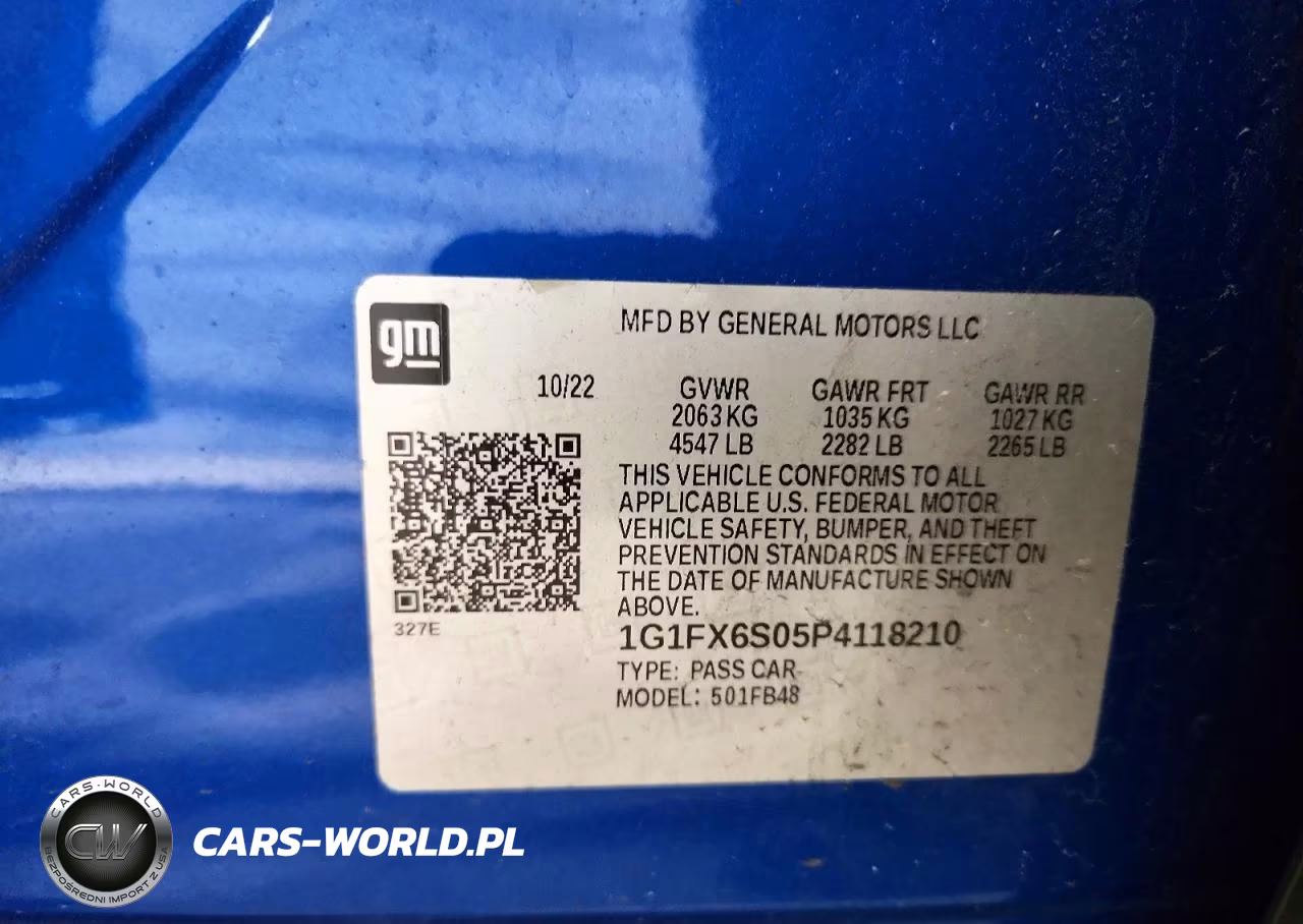 2023 Chevrolet Bolt Ev 2Lt VIN:1G1FX6S05P4118210 - 12