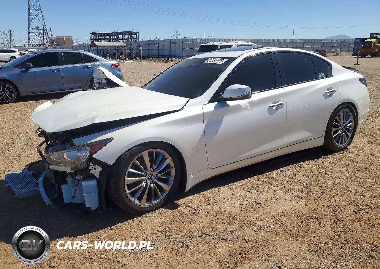 2018 Infiniti Q50 3.0T Luxe VIN:JN1EV7APXJM590197 - 1