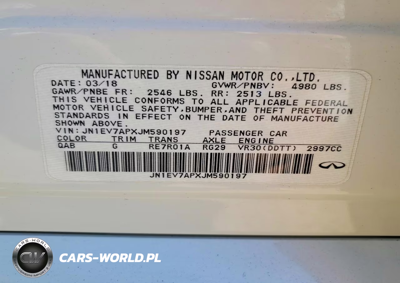 2018 Infiniti Q50 3.0T Luxe VIN:JN1EV7APXJM590197 - 12