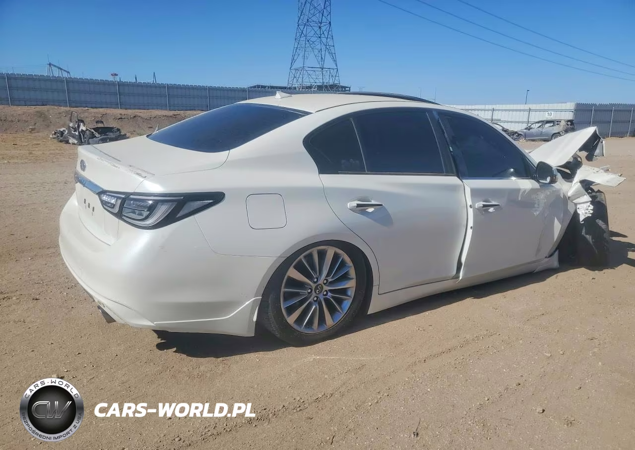 2018 Infiniti Q50 3.0T Luxe VIN:JN1EV7APXJM590197 - 3