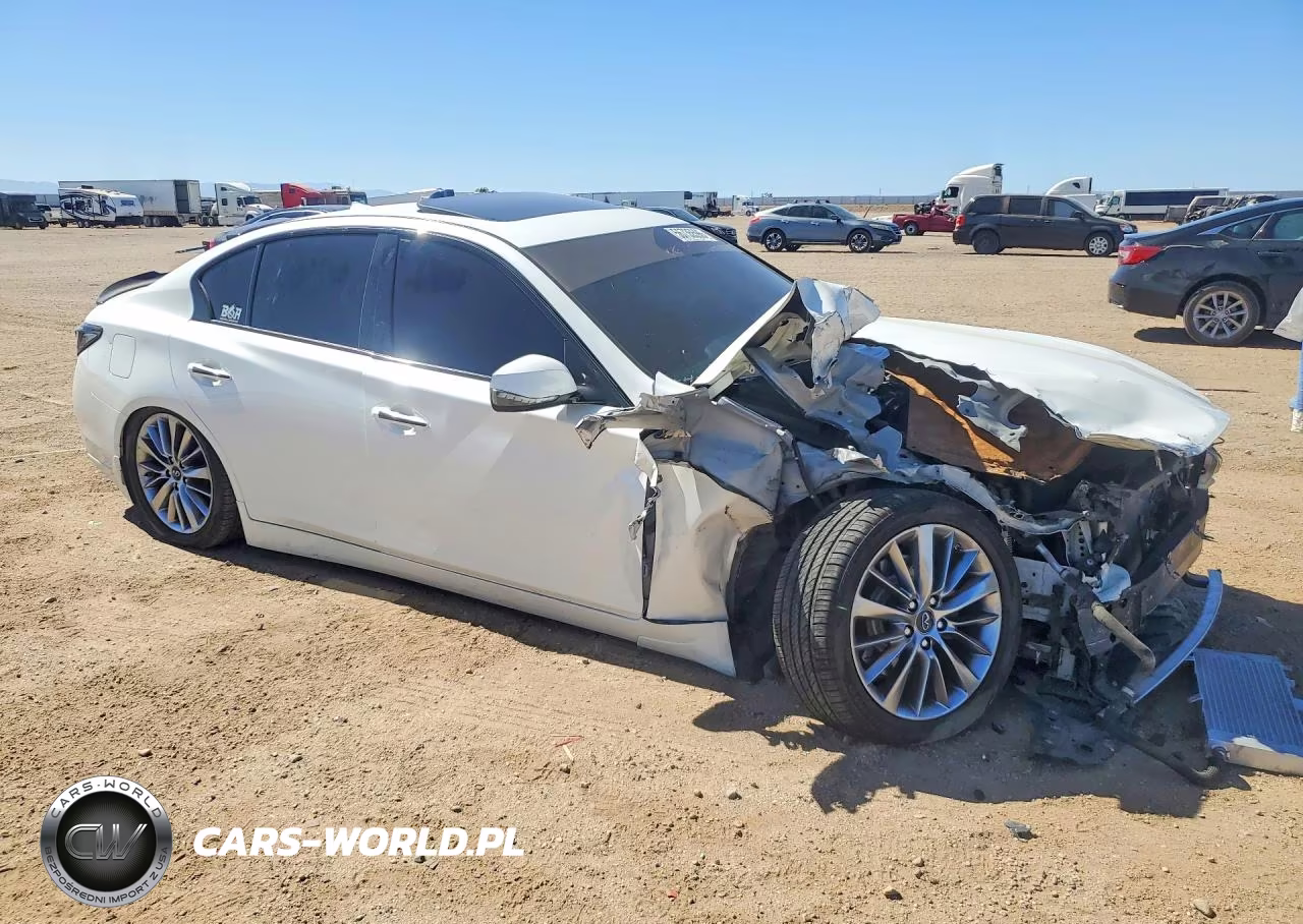 2018 Infiniti Q50 3.0T Luxe VIN:JN1EV7APXJM590197 - 4