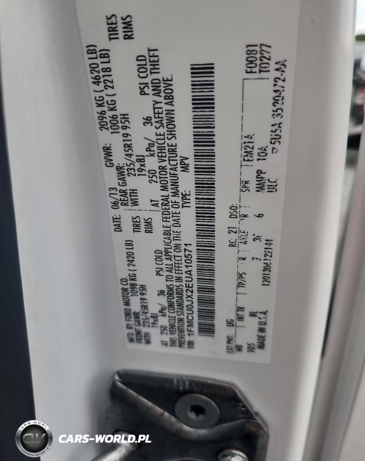 2014 Ford Escape Titanium VIN:1FMCU0JX2EUA10571 - 12