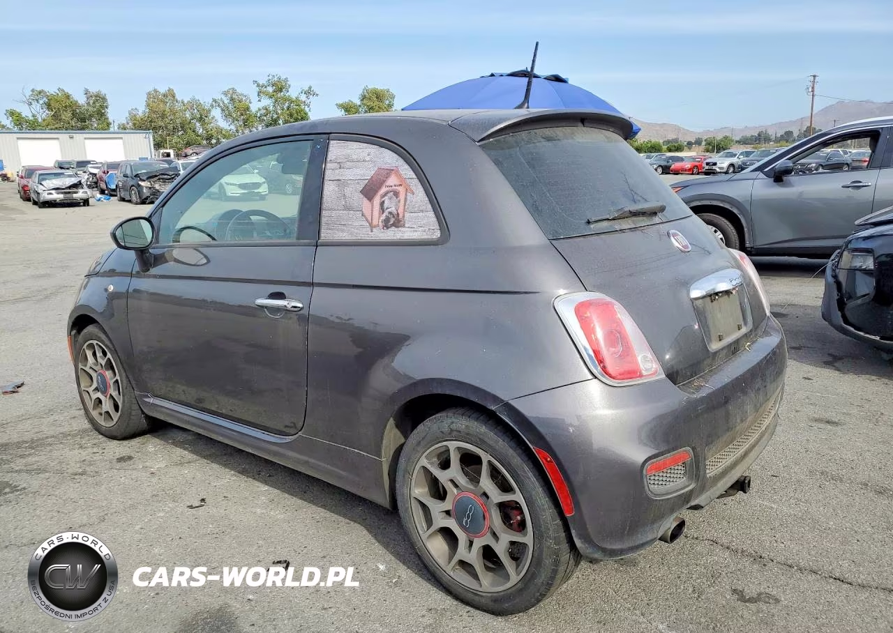 2015 Fiat 500 Sport VIN:3C3CFFBR2FT623596 - 2