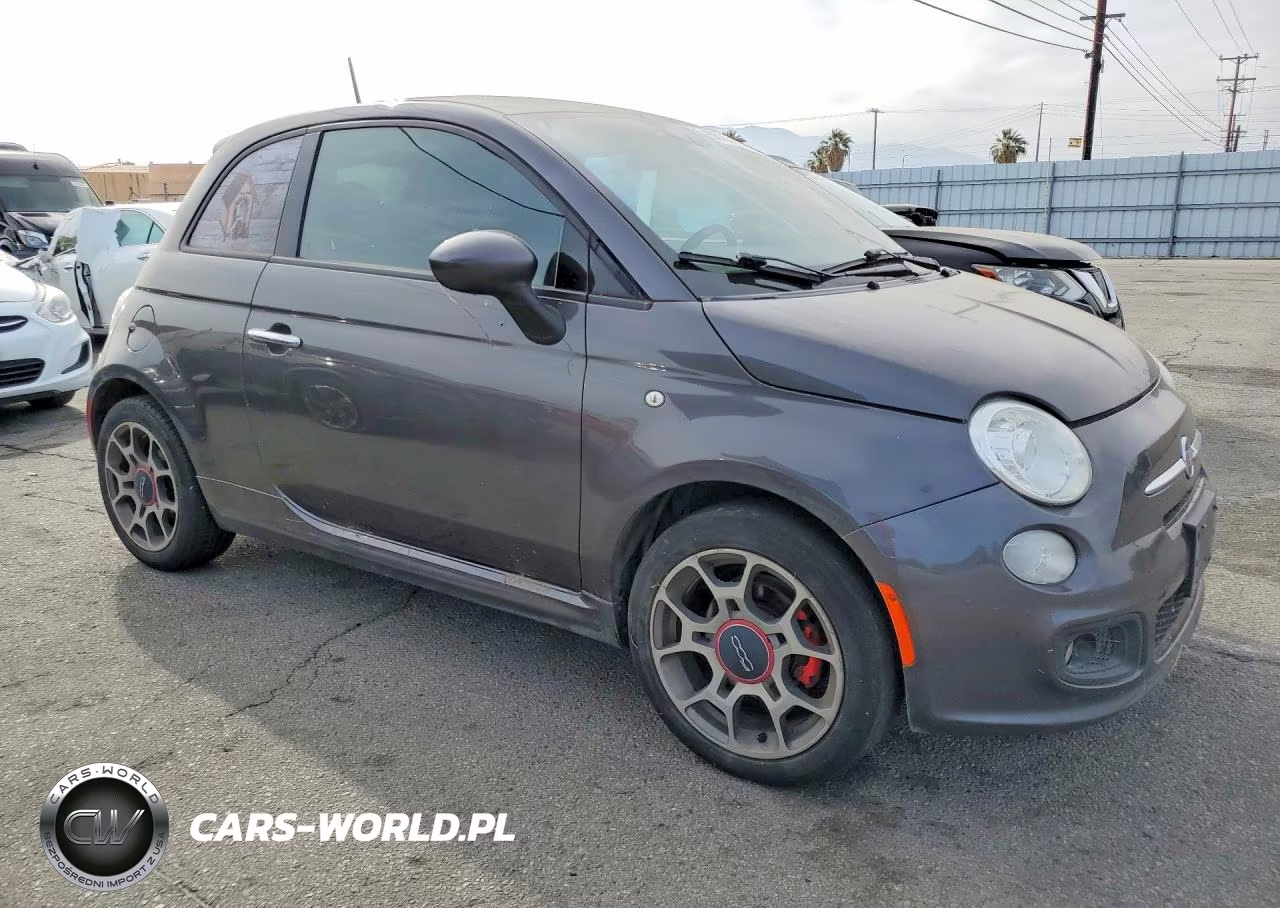 2015 Fiat 500 Sport VIN:3C3CFFBR2FT623596 - 4