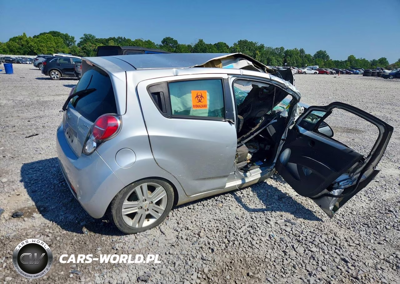 2013 Chevrolet Spark Ls VIN:KL8CB6S93DC544642 - 3