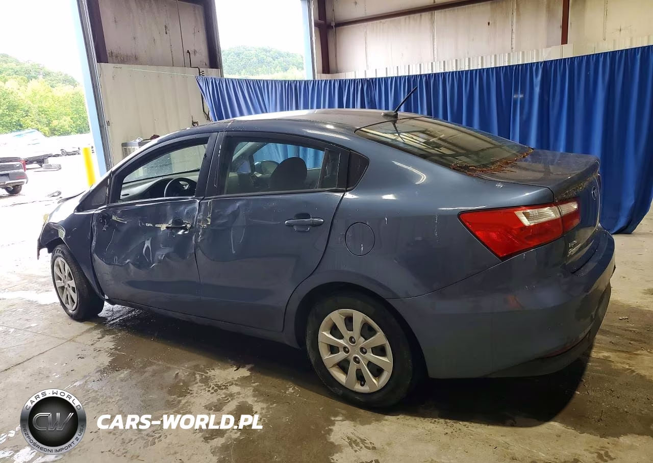 2016 Kia Rio Lx VIN:KNADM4A37G6603389 - 2