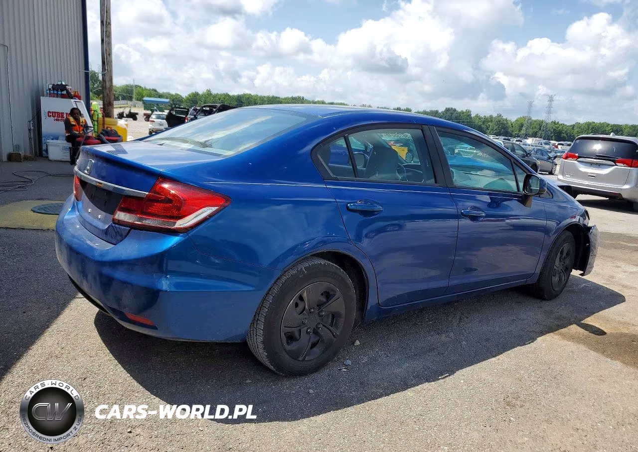 2013 Honda Civic Lx VIN:19XFB2E52DE073937 - 3