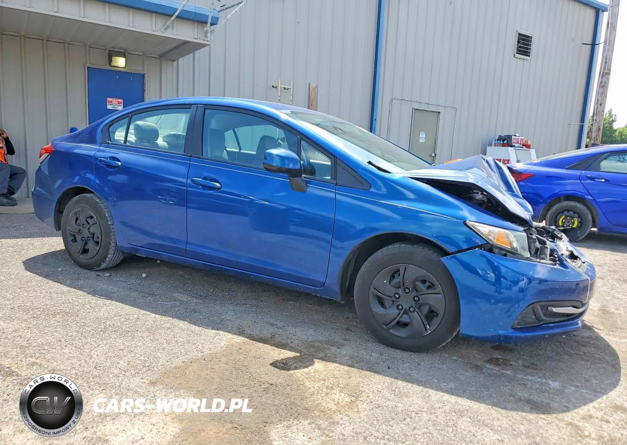 2013 Honda Civic Lx VIN:19XFB2E52DE073937 - 4