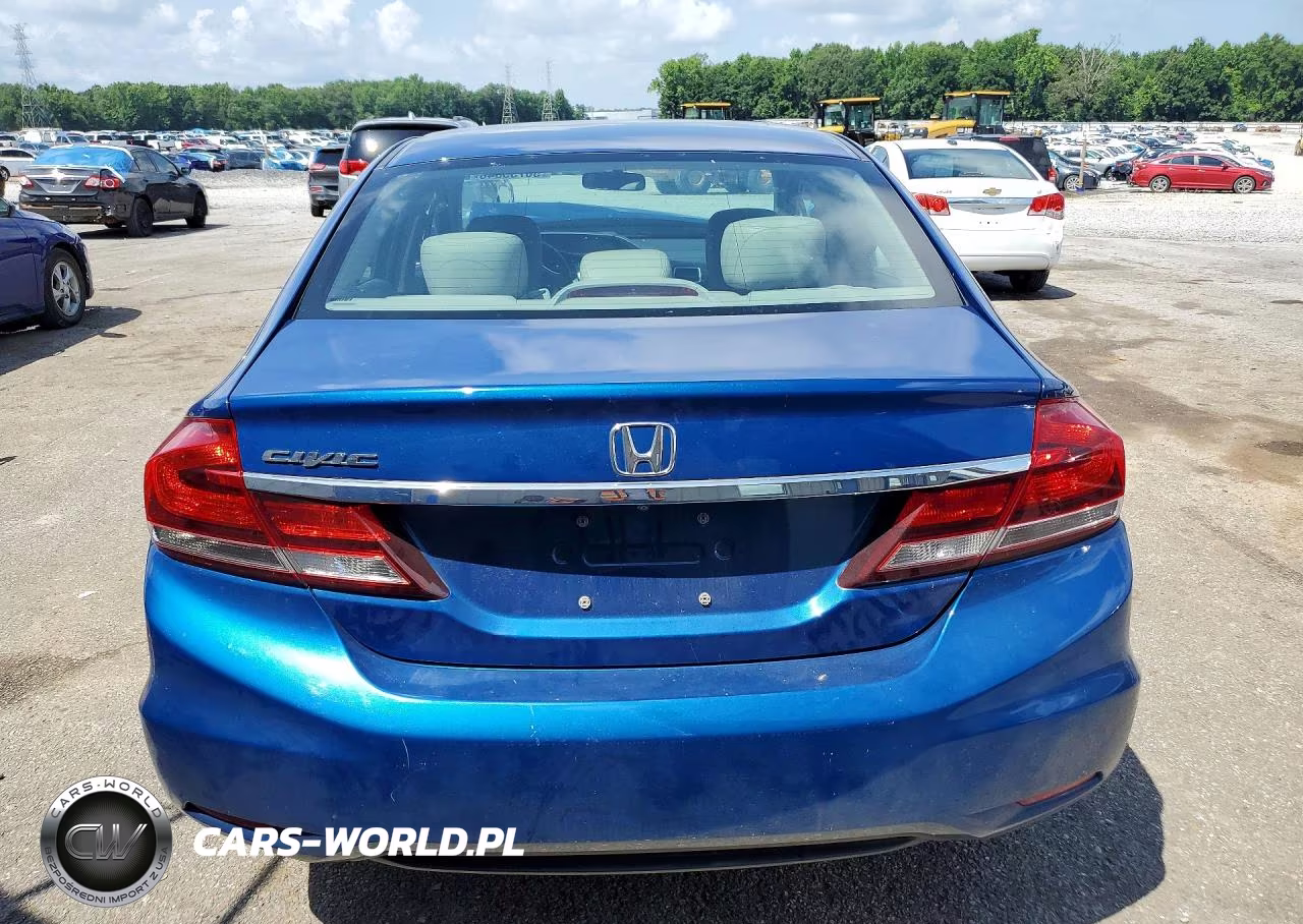2013 Honda Civic Lx VIN:19XFB2E52DE073937 - 6
