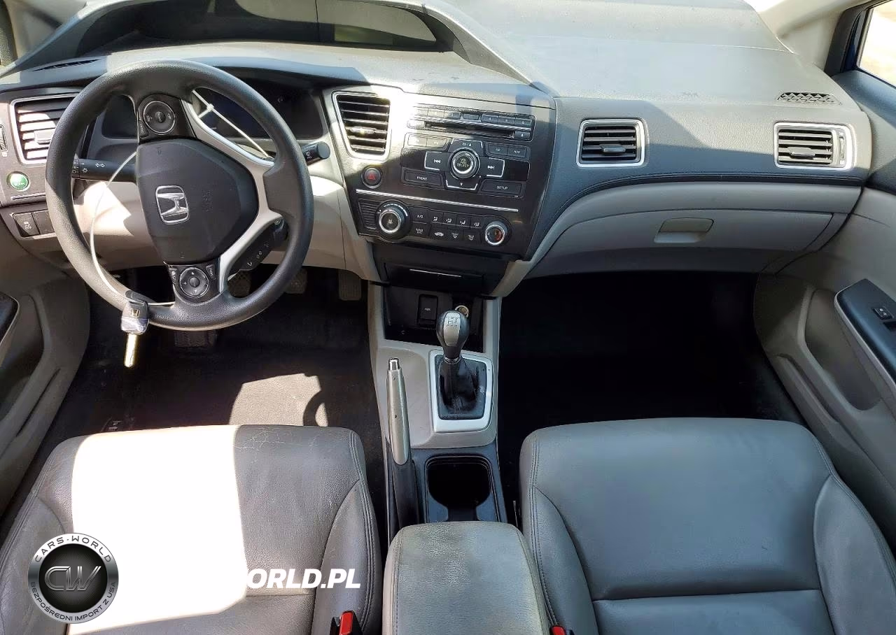 2013 Honda Civic Lx VIN:19XFB2E52DE073937 - 8