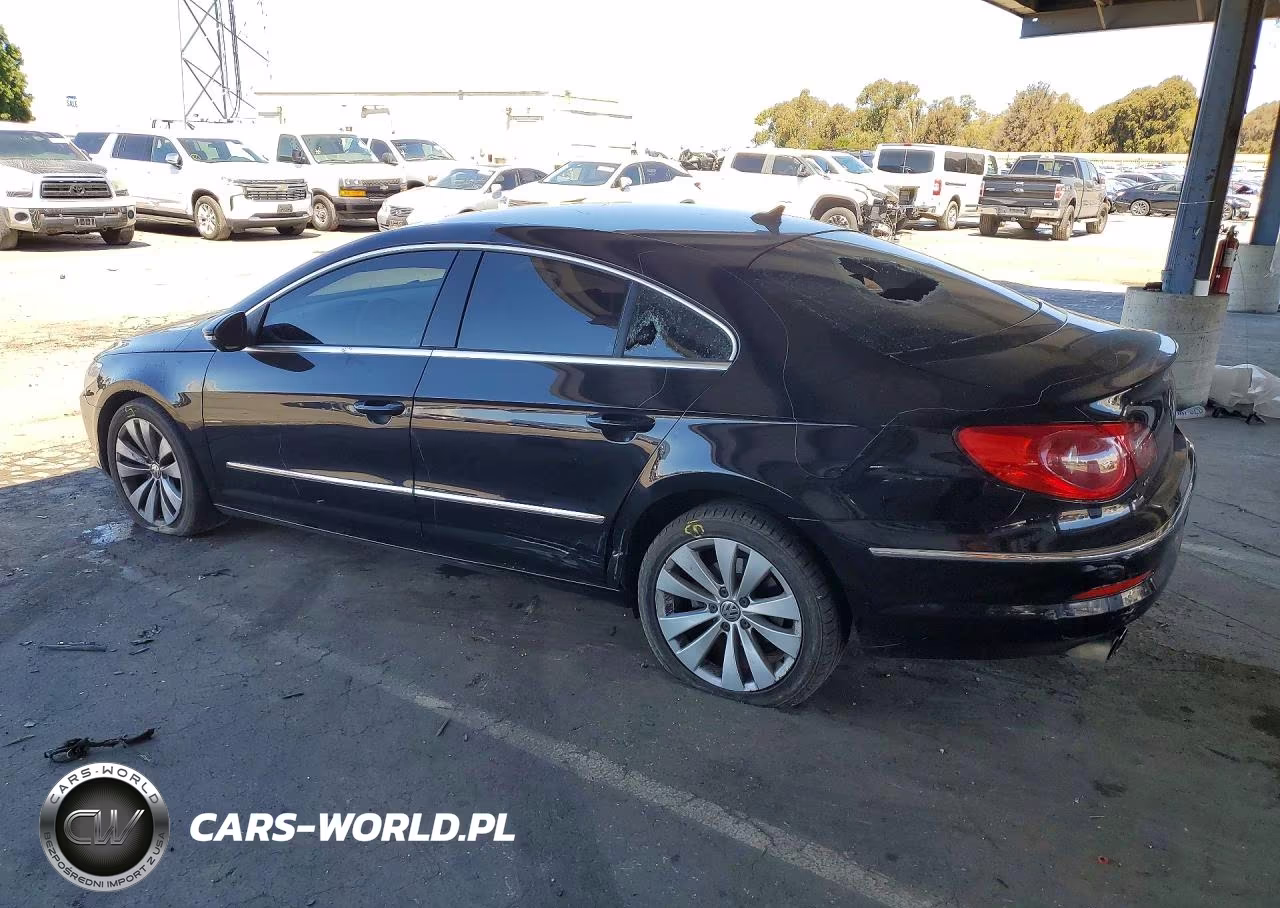 2010 Volkswagen Cc Sport VIN:WVWMP7ANXAE540752 - 2