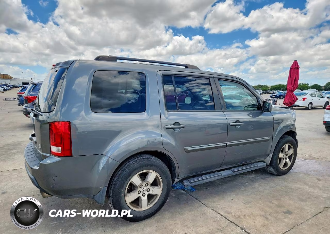 2009 Honda Pilot Ex VIN:5FNYF38439B026293 - 3