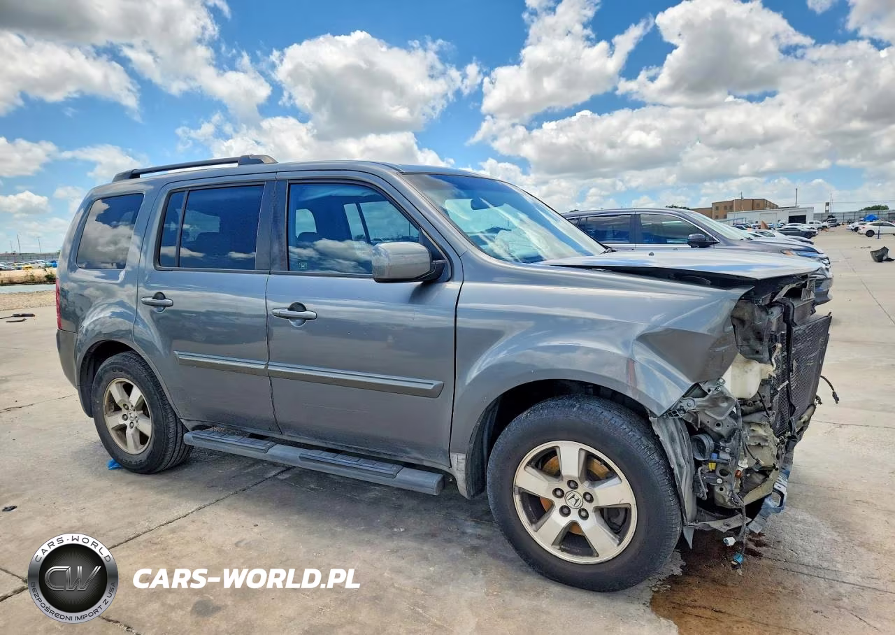 2009 Honda Pilot Ex VIN:5FNYF38439B026293 - 4