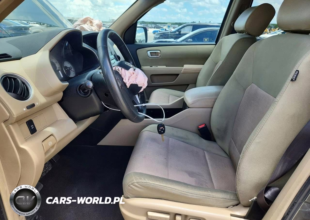 2009 Honda Pilot Ex VIN:5FNYF38439B026293 - 7