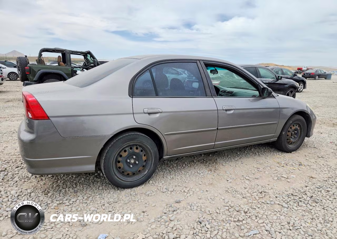 2004 Honda Civic Lx VIN:2HGES16574H610795 - 3