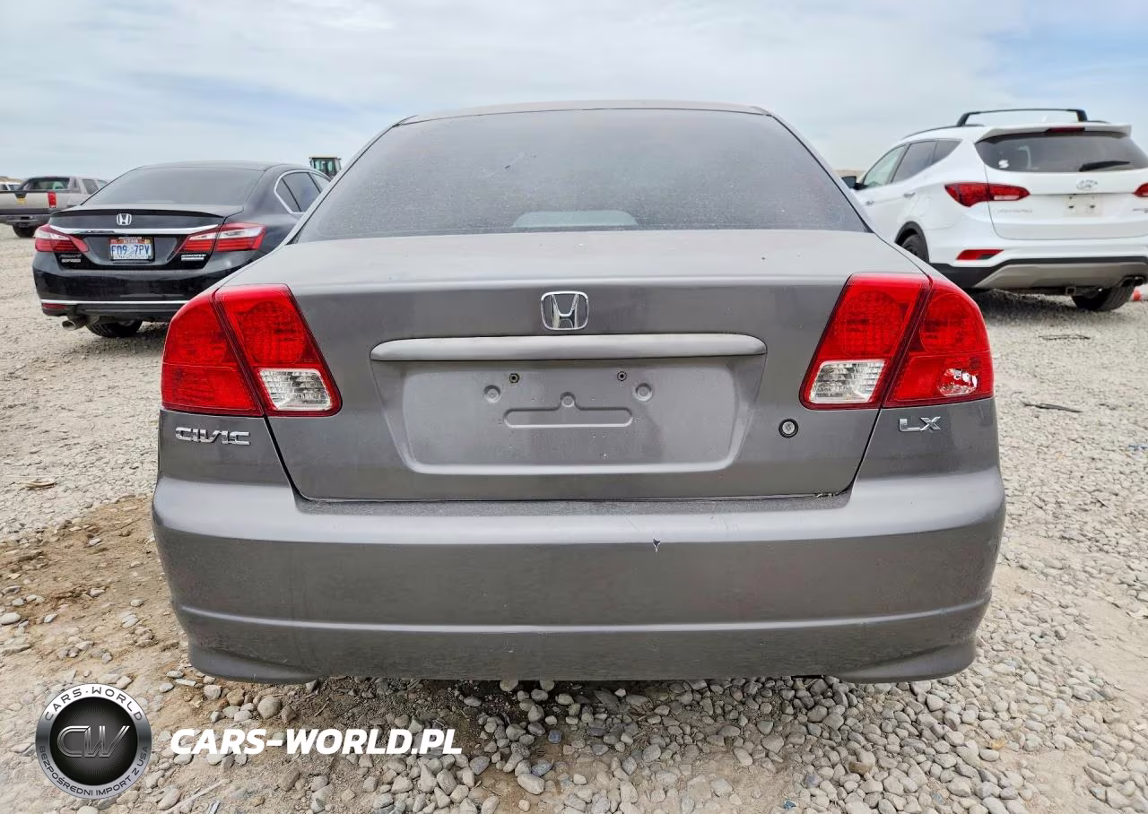 2004 Honda Civic Lx VIN:2HGES16574H610795 - 6